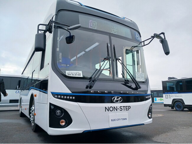 ヒョンデ、「第11回バステクin首都圏」に電気バス2台を出展