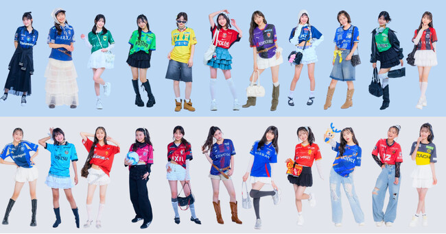 女子中高生モデル×明治安田Ｊリーグ！？ 異色のタッグがXで話題沸騰！二コラ公式サイトでは投票企画も開催中！