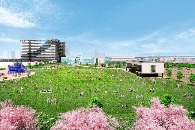 大阪府堺市水賀池公園整備事業　約6.5haの公園商業住宅複合開発始動！南海泉北線「深井駅」徒歩3分、新しい公園、新しいお店、新しい住まい323世帯の「人が輝き物語が生まれる街」が誕生します。