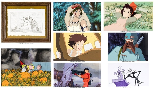 ヘリテージ・オークションズ史上最大級のアニメ・オークション「アート・オブ・アニメ・オークション 第7弾」10月17日（金）より開催