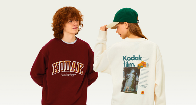 写真フィルムブランドとして世界的に知られるKODAKからアパレルラインの新作が登場!