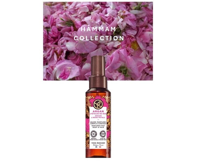 【イヴ・ロシェ】フランスNo.1＊ボタニカルビューティーケアブランドの人気HAMMAM COLLECTIONからヘア＆ボディミストが新登場。