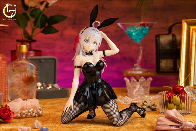 システムサービスのフィギュアブランド「One-Seventh Carat」からTVアニメ「時々ボソッとロシア語でデレる隣のアーリャさん」アーリャ バニーVer.が2025年10月に登場！
