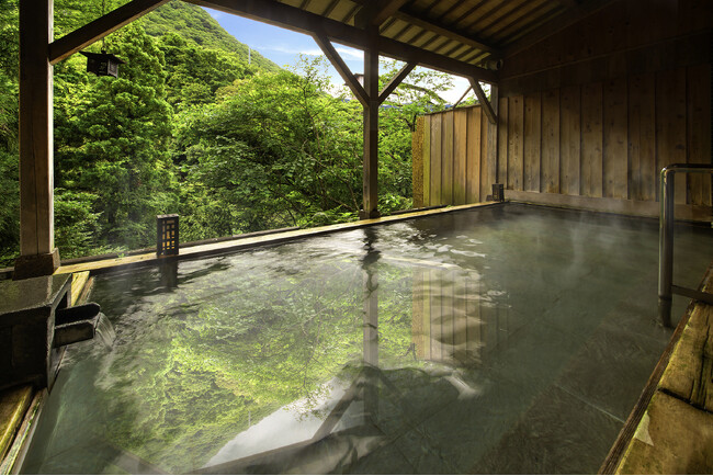 北陸・甲信越エリア利用者数No.1“遊べる日帰り温泉”『お花見久兵衛』（石川・山中温泉）、10月20日より貸切露天風呂付き記念プランを2,300円で提供開始