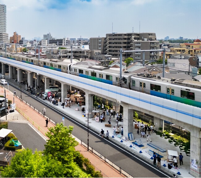 「石神井公園駅～大泉学園駅間の高架下広場」が第24回『緑化技術コンクール』において環境大臣賞を受賞