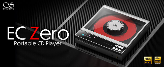 【SHANLING】「EC Zero T」から技術を継承した「AK4493S DAC +SGM8262-2」構成の新たなポータブルCDプレーヤー『EC Zero』を10月24日(金)より発売開始。
