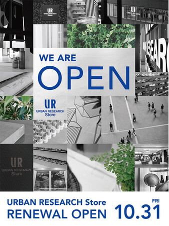 10月31日(金) URBAN RESEARCH Store ららぽーとTOKYO-BAY店 RENEWAL OPEN
