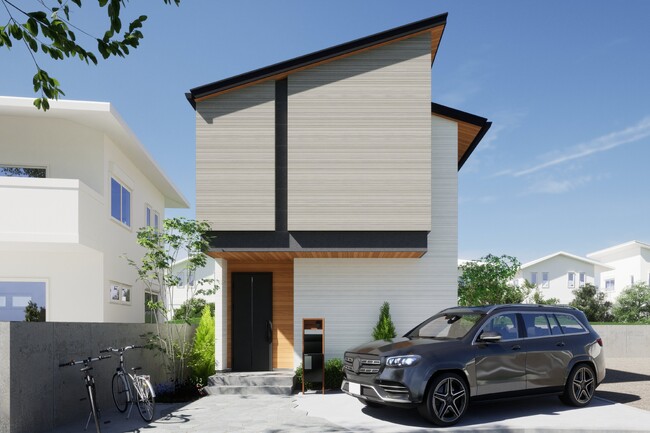 震度5～7の繰り返す地震にも連続70回耐えるオリジナルCLTハイブリッド構法で建てたCLT戸建て住宅のモデルハウスが11月1日より千葉県船橋市にてオープンします