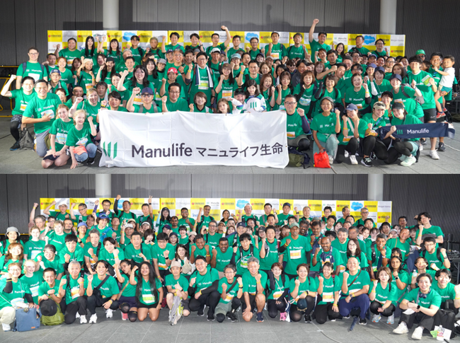 東京ヤマソンに社員最多参加、マニュライフ生命が健康長寿への取り組みを加速