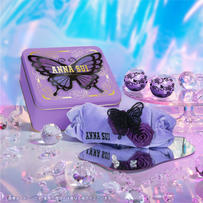 バスタイムを、まるで香水を纏う贅沢時間に。びっくらたまご　Bath de parfum ANNA SUI＆バスタイムリラックスセット