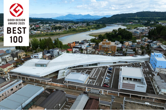 「小千谷市ひと・まち・文化共創拠点ホントカ。」がグッドデザイン・ベスト100に選出されました。