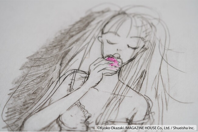 集英社マンガアートヘリテージ、岡崎京子と伊藤若冲のアートプリントを京都アンプリチュードで展示