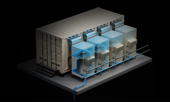 ゲットワークス、鎌倉製作所と協業し、コンテナ型データセンター用空調機の開発、検証を実施。新潟の冷涼な気候と豊富な水資源を有効活用。