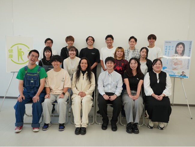 肝炎・性感染症ディスカッション in 人間環境大学Maasa氏が大学生とディスカッションを実施！