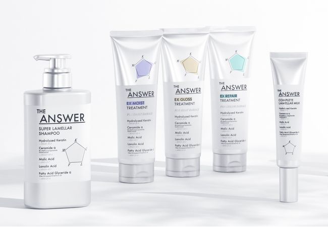 アワード35受賞*1！ 話題のヘアケア 「THE ANSWER」 都内のヘアサロン10店舗とコラボ