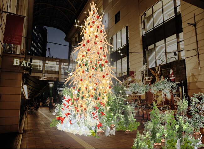 【大丸福岡天神店2025クリスマスツリー】 Legacy ~未来に続くいのちの光~