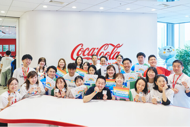 【開催報告】ファミリーマートとコカ・コーラ ボトラーズジャパン、合同イベント「ALLYを周りに広めよう！」を開催～「動く+広める」をコンセプトに、連携3年目となる活動～