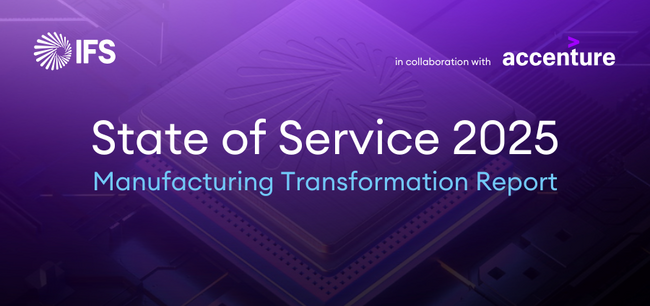 IFS、最新調査レポートを発表―製造業の成長の鍵は「モノ」から「コト（サービス）」へのシフト