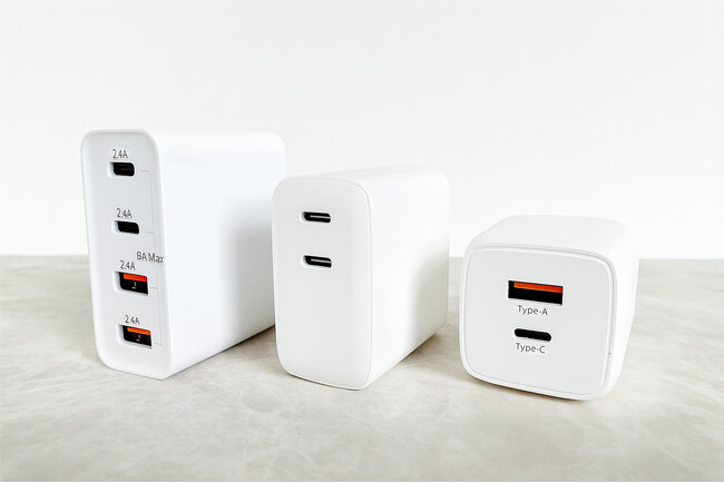 【新商品】用途に合わせていろいろ選べる!AC充電器が続々新登場!