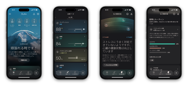ŌURA、健康管理機能を拡充　メンバーの健やかで長く続く暮らしをサポート