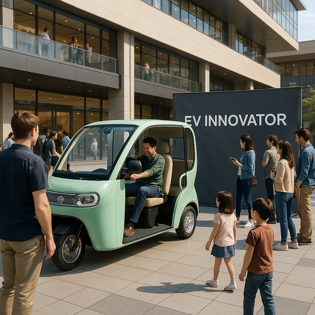 話題の“街なか試乗会”プロジェクト始動!渋谷発のEVモビリティ『e-NEO』関東首都圏から会場募集スタート