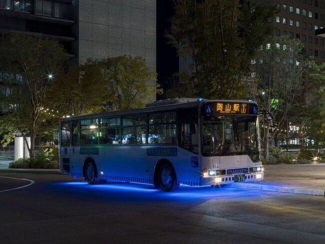 〈両備バス・岡電バス〉「岡山芸術交流2025」に協力　路線バスが岡山市内を彩る‶走るアート作品“に