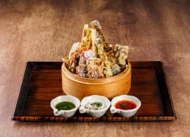 にぎわい天盛り(なんばパークス店限定メニュー)