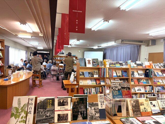 自費出版ライブラリー「考耕行」で初のイベント開催