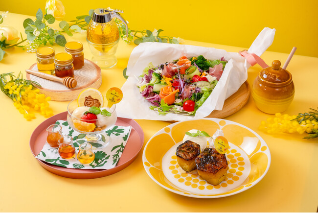 『&honey（アンドハニー） × おふろcafe utatane』11月1日（土）～11月30日（日）の1ヶ月間“#ハチミツまみれ”コラボレーションイベントを実施
