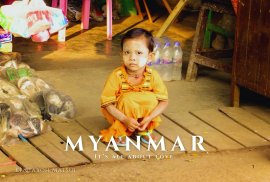 『MYANMAR - It’s all about love』表紙