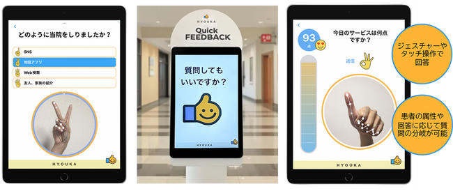 【１１．８（土）・９（日）第２０回 医療の質・安全学会学術集会】ＳＯＭＰＯリスクマネジメントが非接触型患者アンケートシステム「ＨＹＯＵＫＡ」を展示