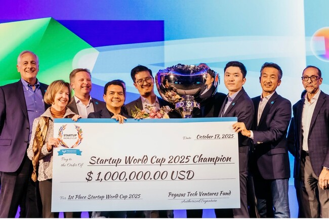 スタートアップワールドカップ2025速報レポート：アメリカ・イーストベイ予選代表Coreshell社が世界チャンピオンに決定。東京予選代表のAcompany社もトップ10入り！