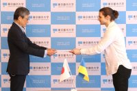 【東京都市大学】ウクライナからの留学生が念願の来日 ― インフラ整備を研究し母国の復興に寄与することを目指す