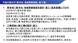 (参考) 新本社・地域貢献施設、新工場 (参考) 新本社・地域貢献施設、新工場