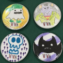 ハロウィン缶バッチイメージ ハロウィン缶バッチイメージ