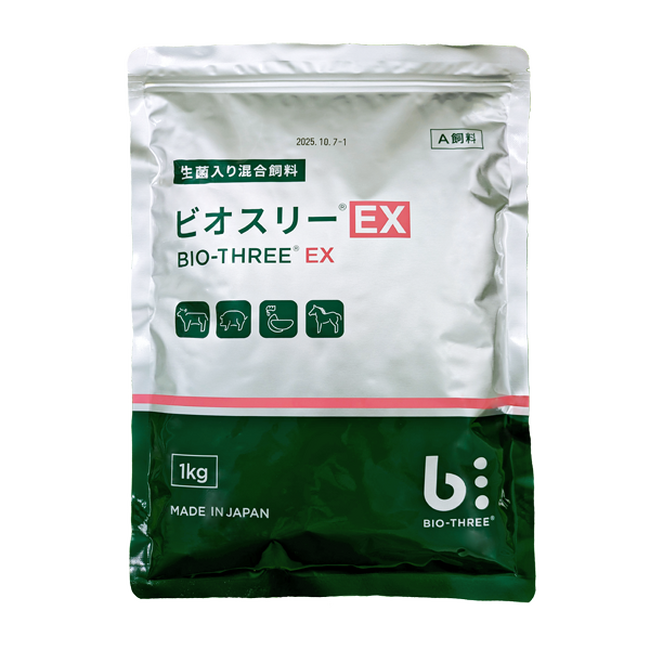 生菌入り混合飼料「ビオスリー(R) EX」を発売開始