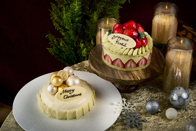 “ピスタチオ X いちご“クリスマスケーキ2025の予約受付を開始！