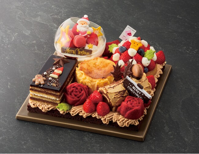 【名古屋タカシマヤ】色んなケーキが一堂に楽しめる夢の“欲張りケーキ”が初登場！「クリスマスケーキ」ご予約承りスタート