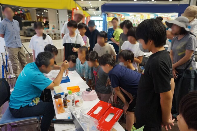 【木更津高専】DNAを採取して、見てみよう????~INイオンモール木更津~