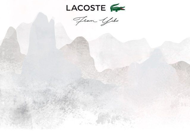 LACOSTE、初の「LACOSTE from YIBO」FW25コラボレーションコレクションを発表