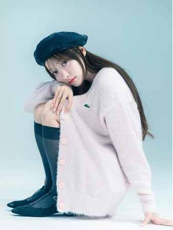 ＜SNIDEL（スナイデル）＞雑賀サクラが着こなす、LACOSTE meets SNIDELのスペシャルカプセルコレクション ビジュアル公開＜10月23日(木) 〉
