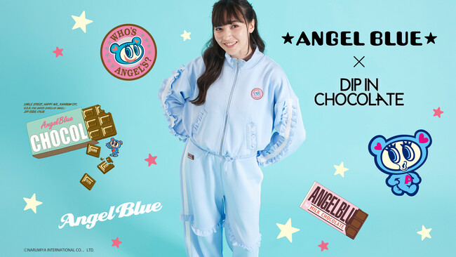 Angel Blue×DIP IN CHOCOLATEコラボレーションアイテム発表！平成リバイバルで大注目の人気ブランドと夢のコラボレーション