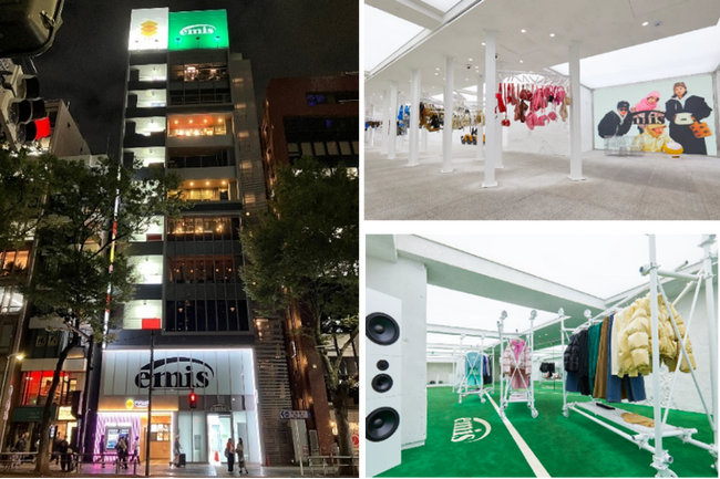 GEMS神宮前の1F・2Fが、リニューアルオープン　日本初進出の韓国アパレルブランド「EMIS」がフラッグシップストアを開業