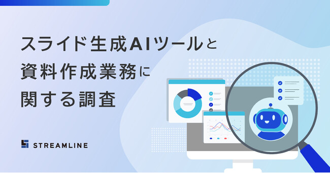 【スライド生成AIツールと資料作成業務に関する調査】利用経験者のうち63.7％が「資料作成業務の効率化を実感」