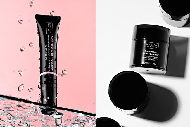 医療機関専売スキンケアブランド「Revision Skincare(R)」から、人気リップのティントタイプと肌バリアを守る保湿クリームが新登場。