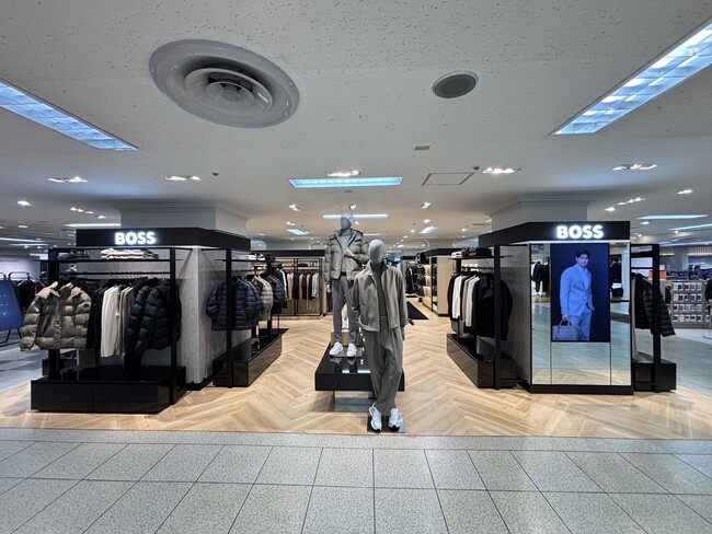 BOSS ショップ 池袋東武がオープン