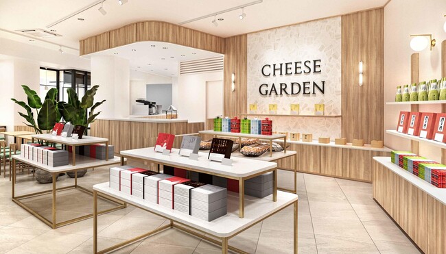 チーズ菓子専門店『チーズガーデン』が東海地方“初”のカフェ併設店舗「チーズガーデン 三井アウトレットパーク 岡崎店」2025年11月4日（火）オープン