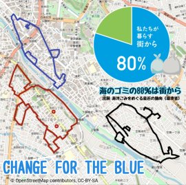 クジラ(5km)・イルカ(4km)・ウミガメ(5km)の3つのコース クジラ(5km)・イルカ(4km)・ウミガメ(5km)の3つのコース