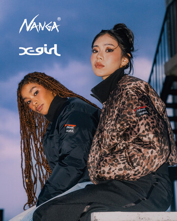 X-girl × NANGA コラボレーションコレクション発売決定