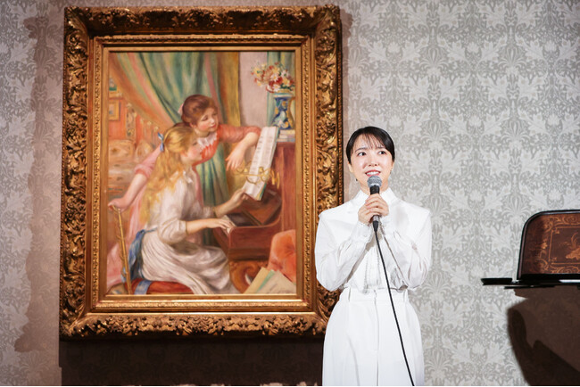 明日から開幕！「オルセー美術館所蔵　印象派-室内をめぐる物語」展覧会アンバサダーの上白石萌音さんが来場！「作品にただよう当時の空気を感じて」